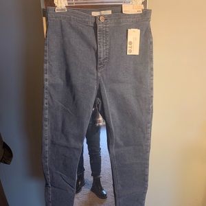 Topshop Joni super high waisted jeans size 10 w32